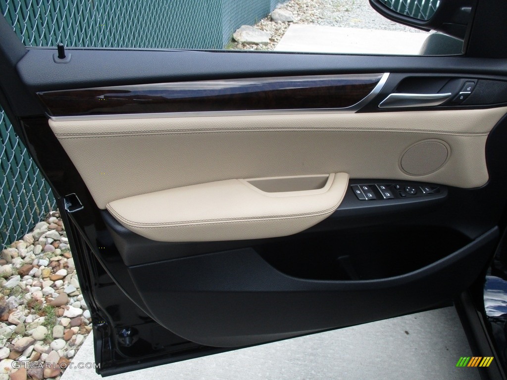 2017 X3 xDrive28i - Jet Black / Oyster photo #10