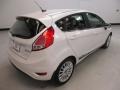 2016 White Platinum Metallic Tri-coat Ford Fiesta Titanium Hatchback  photo #7