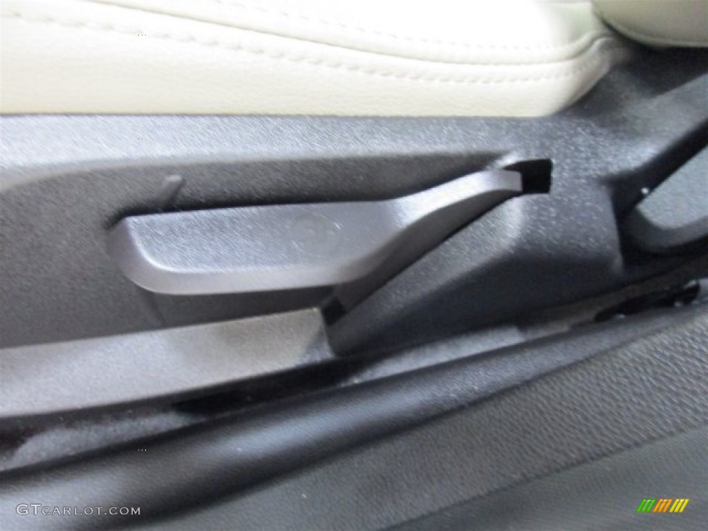 2016 Fiesta Titanium Hatchback - White Platinum Metallic Tri-coat / Medium Light Stone photo #20