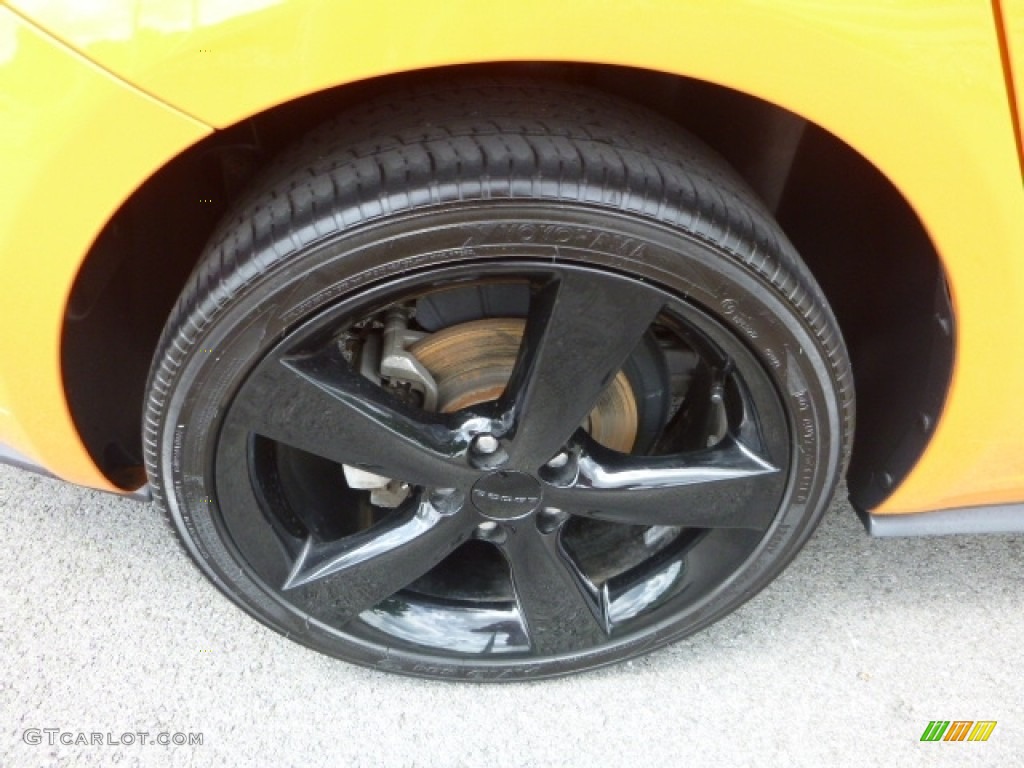 2014 Dart SXT - Header Orange / Black/Light Tungsten photo #3