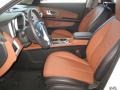 Saddle Up/Jet Black 2017 Chevrolet Equinox Premier AWD Interior Color