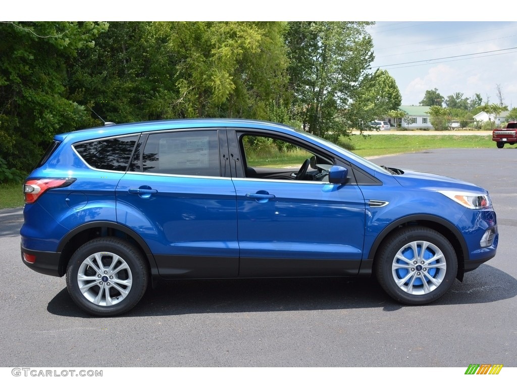 2017 Escape SE - Lightning Blue / Medium Light Stone photo #2