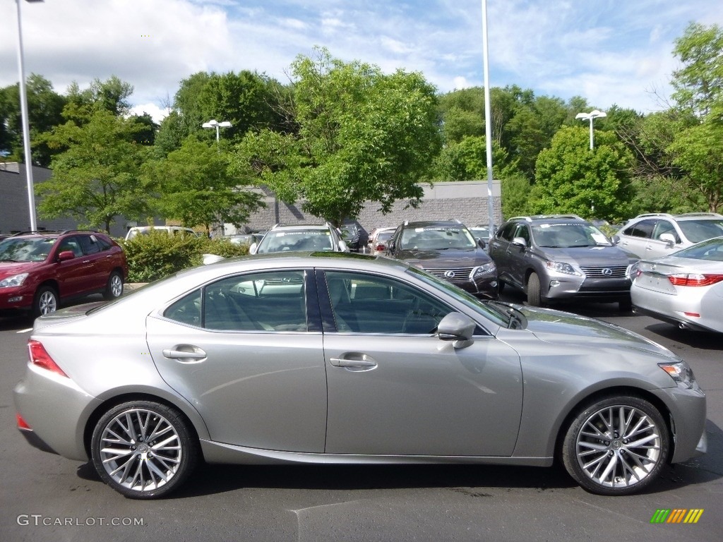 2014 IS 250 AWD - Silver Lining Metallic / Black photo #2