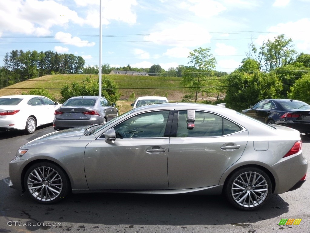 2014 IS 250 AWD - Silver Lining Metallic / Black photo #3