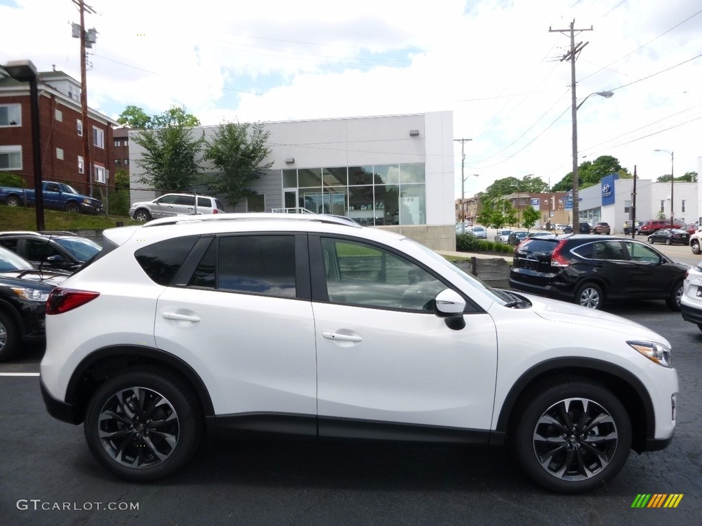 2016 CX-5 Grand Touring - Crystal White Pearl Mica / Parchment photo #2