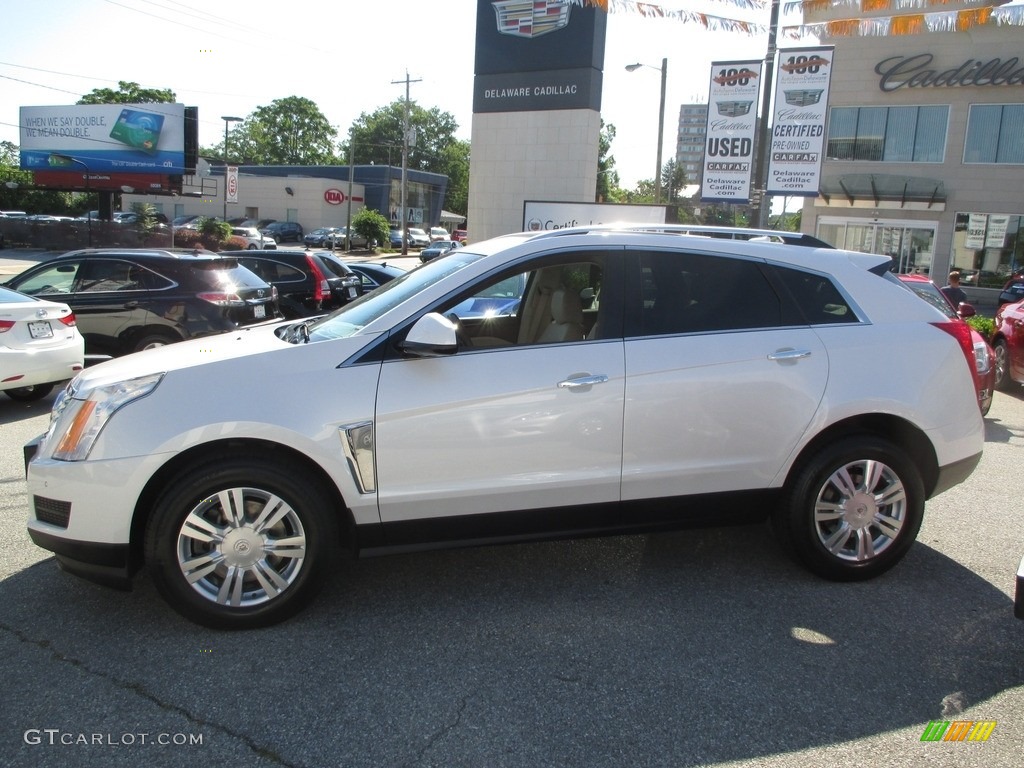 2013 SRX Luxury AWD - Platinum Ice Tricoat / Shale/Brownstone photo #3