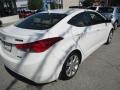 2012 Shimmering White Hyundai Elantra Limited  photo #6