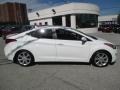 2012 Shimmering White Hyundai Elantra Limited  photo #7