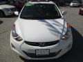 2012 Shimmering White Hyundai Elantra Limited  photo #9