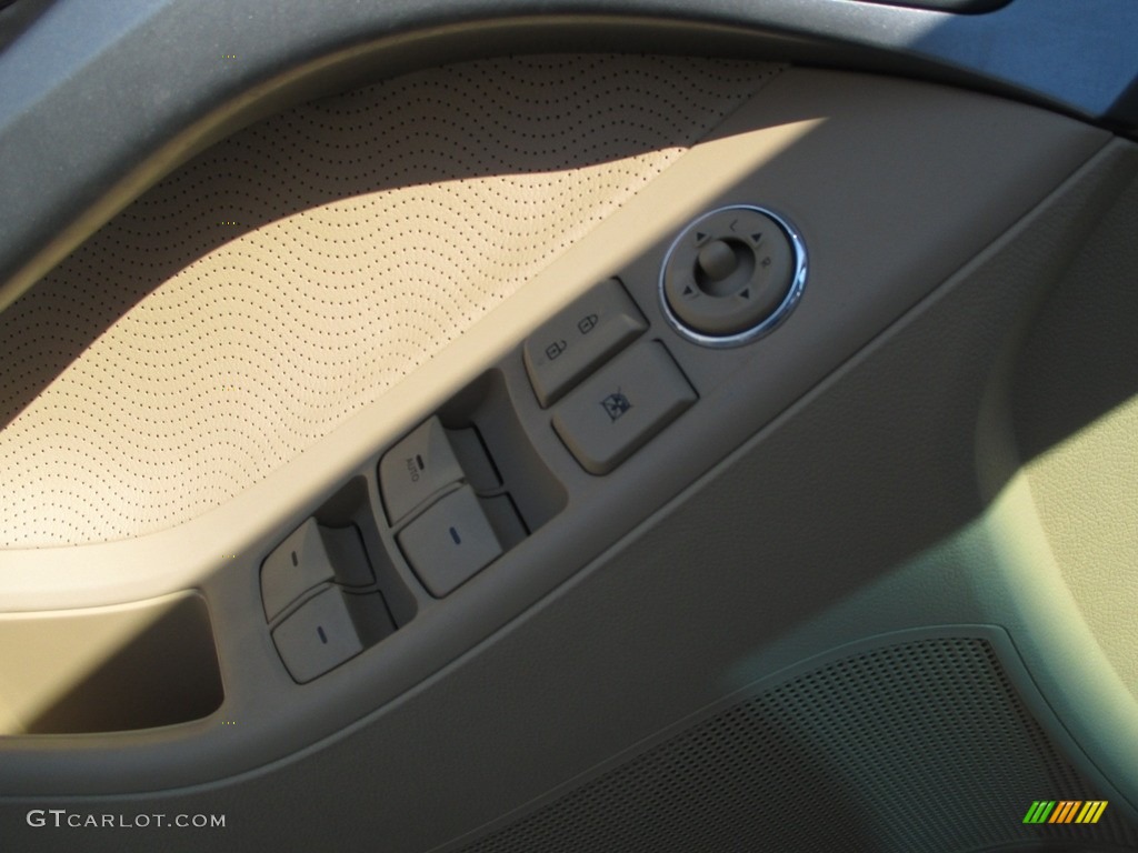 2012 Elantra Limited - Shimmering White / Beige photo #27
