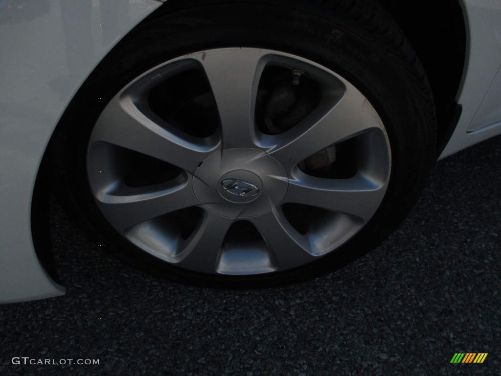 2012 Elantra Limited - Shimmering White / Beige photo #44