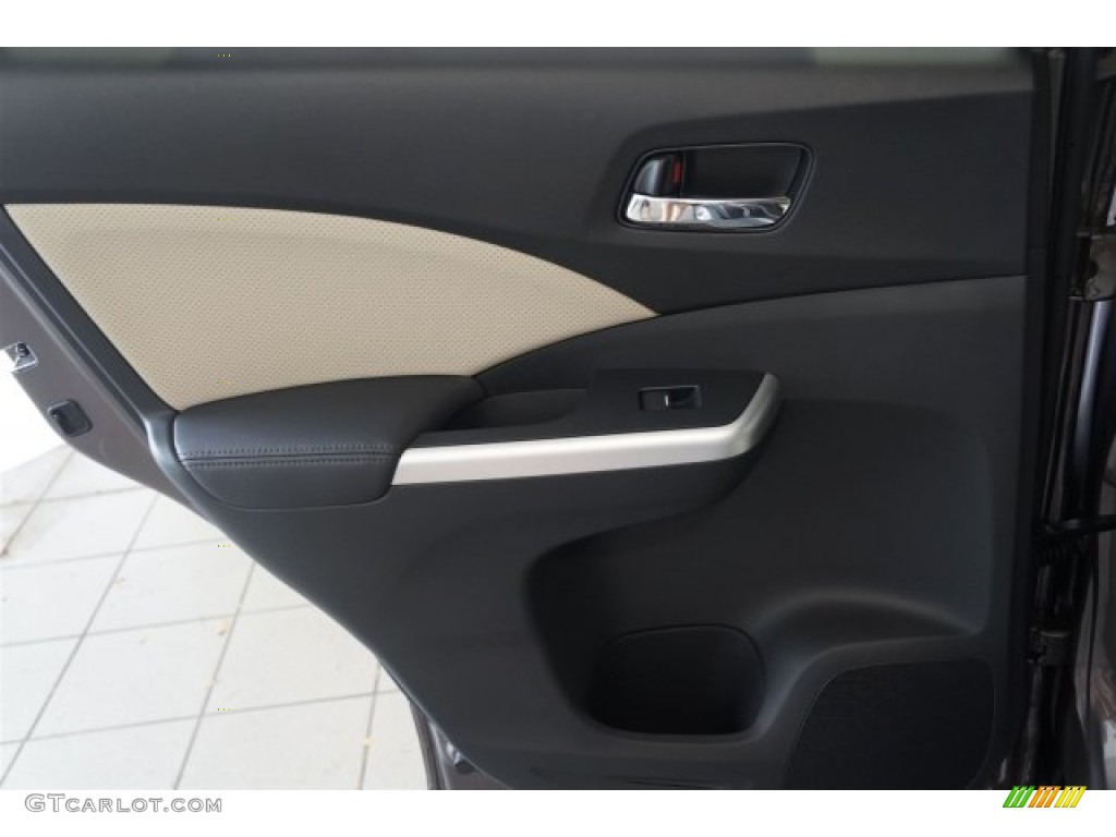 2016 CR-V EX-L - Urban Titanium Metallic / Beige photo #16
