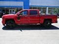 2016 Red Hot Chevrolet Silverado 1500 LT Crew Cab 4x4  photo #2