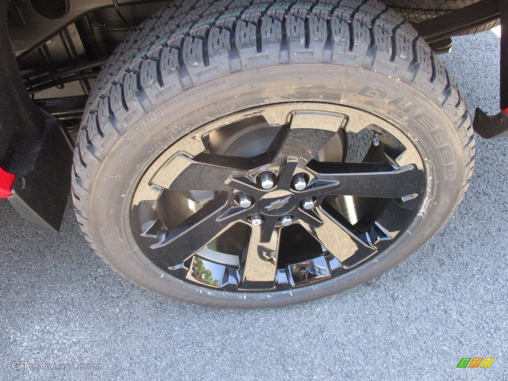 2016 Silverado 1500 LT Crew Cab 4x4 - Red Hot / Jet Black photo #3