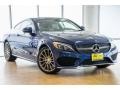 2017 Brilliant Blue Metallic Mercedes-Benz C 300 Coupe  photo #12