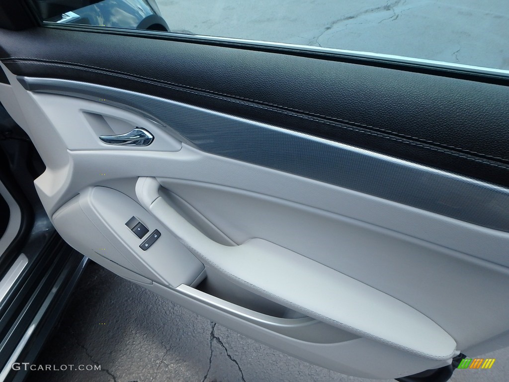 2013 CTS 4 3.0 AWD Sedan - Thunder Gray ChromaFlair / Light Titanium/Ebony photo #17