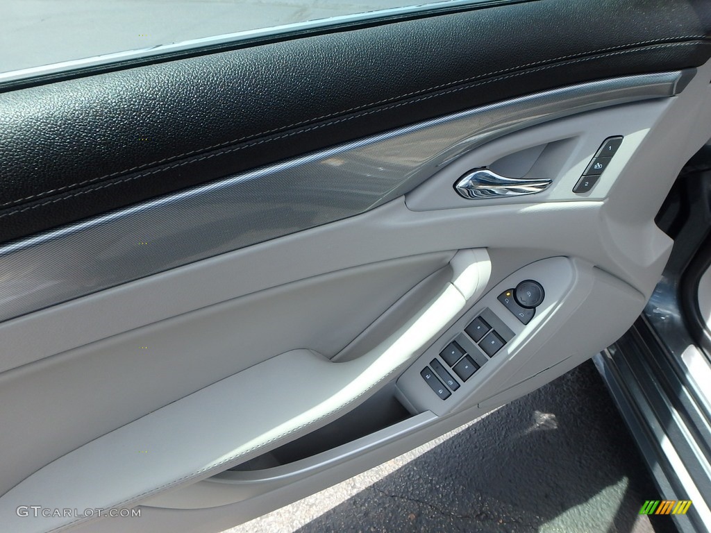 2013 CTS 4 3.0 AWD Sedan - Thunder Gray ChromaFlair / Light Titanium/Ebony photo #24