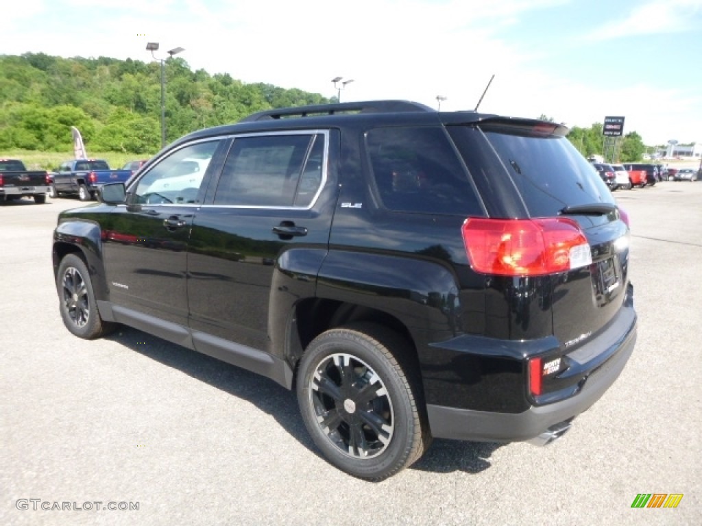 2017 Terrain SLE AWD - Onyx Black / Jet Black photo #3