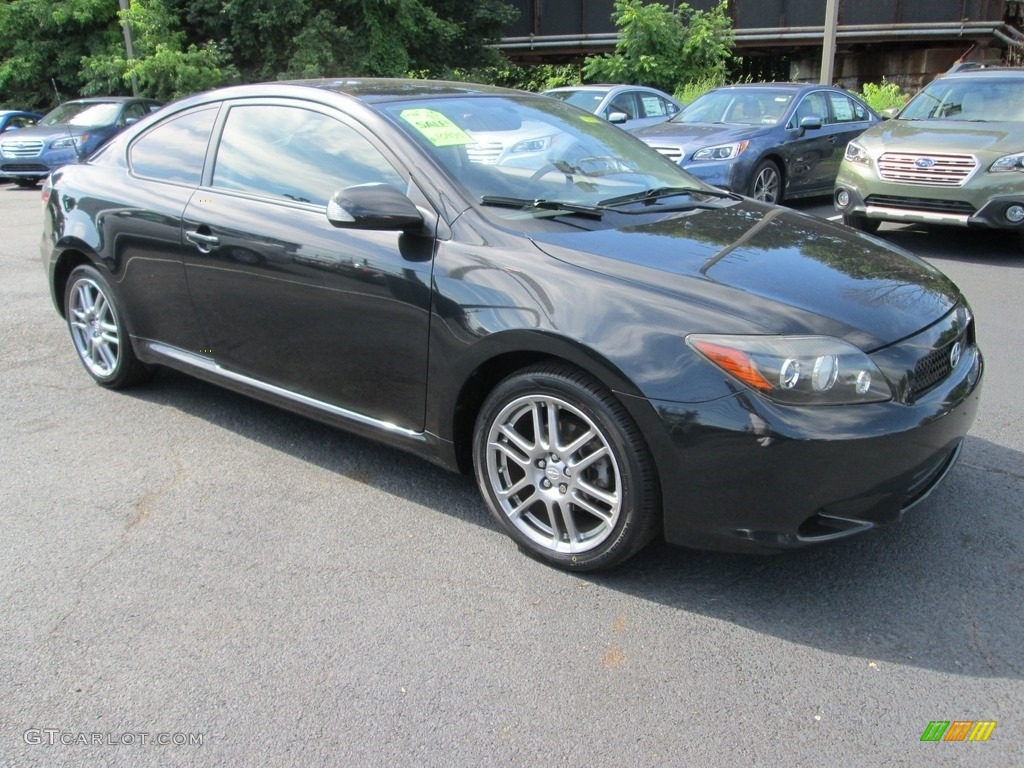 2008 tC  - Black Sand Pearl / Dark Charcoal Gray photo #4