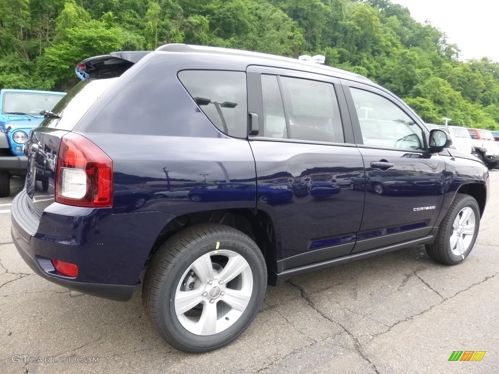 2016 Compass Sport - True Blue Pearl / Light Pebble Beige/Dark Slate Gray photo #6