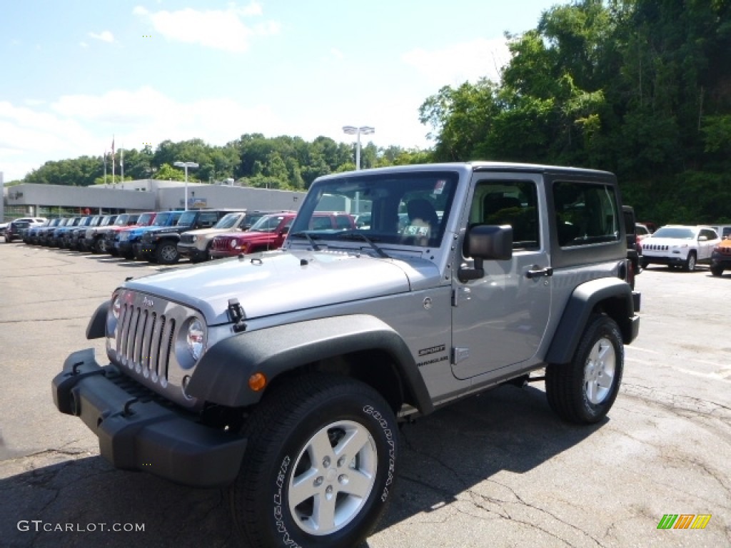 Billet Silver Metallic Jeep Wrangler