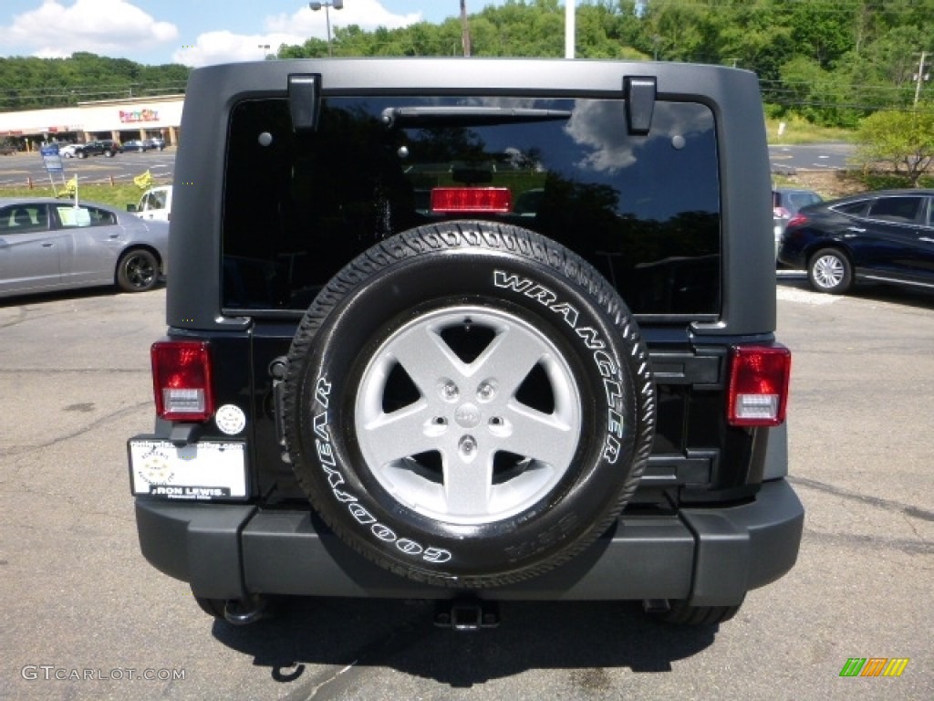 2016 Wrangler Unlimited Sport 4x4 - Black / Black photo #6