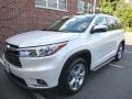 Blizzard Pearl White - Highlander Limited AWD Photo No. 1
