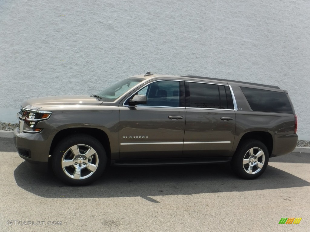 2016 Suburban LS 4WD - Brownstone Metallic / Jet Black photo #2