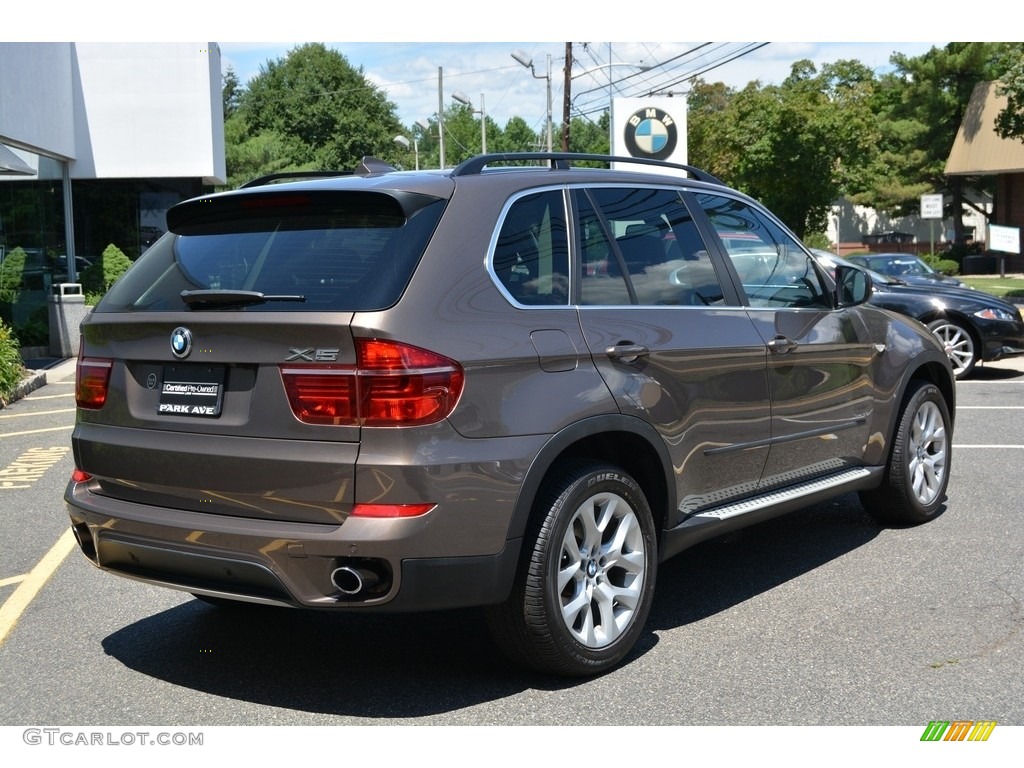 2013 X5 xDrive 35i Premium - Sparkling Bronze Metallic / Cinnamon Brown photo #3