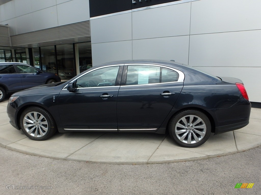 2013 MKS AWD - Smoked Quartz / Charcoal Black photo #2