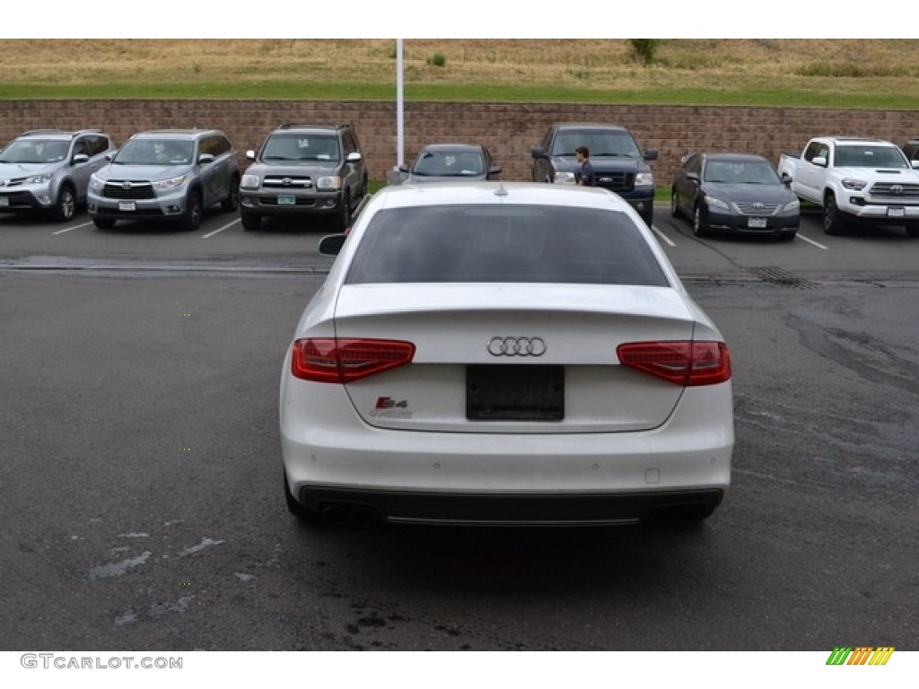 2013 S4 3.0T quattro Sedan - Ibis White / Black photo #3