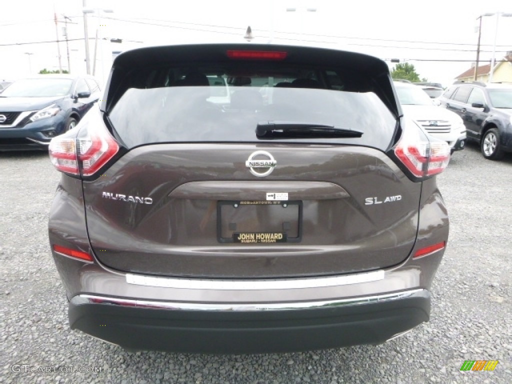 2016 Murano SL AWD - Java Metallic / Mocha photo #7