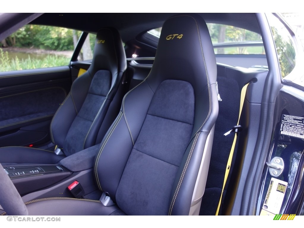 2016 Porsche Cayman GT4 Front Seat Photo #114114586