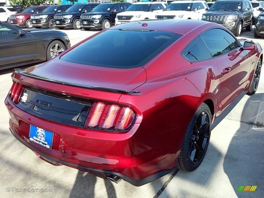 2017 Mustang GT Premium Coupe - Ruby Red / Ebony photo #5