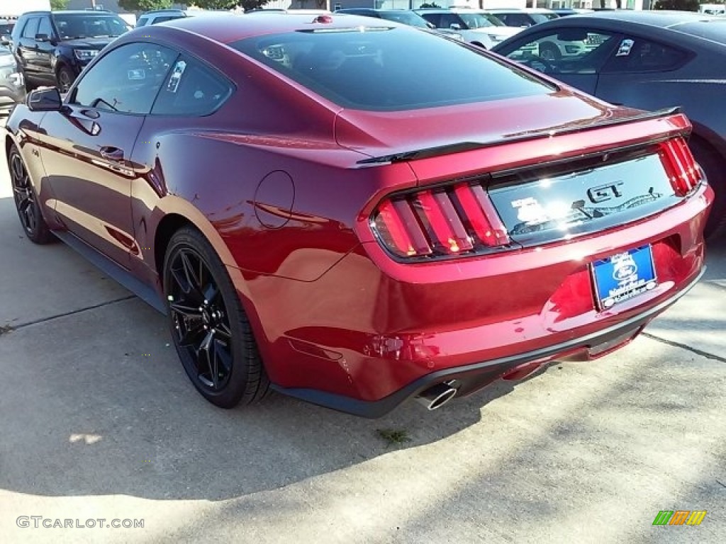 2017 Mustang GT Premium Coupe - Ruby Red / Ebony photo #12