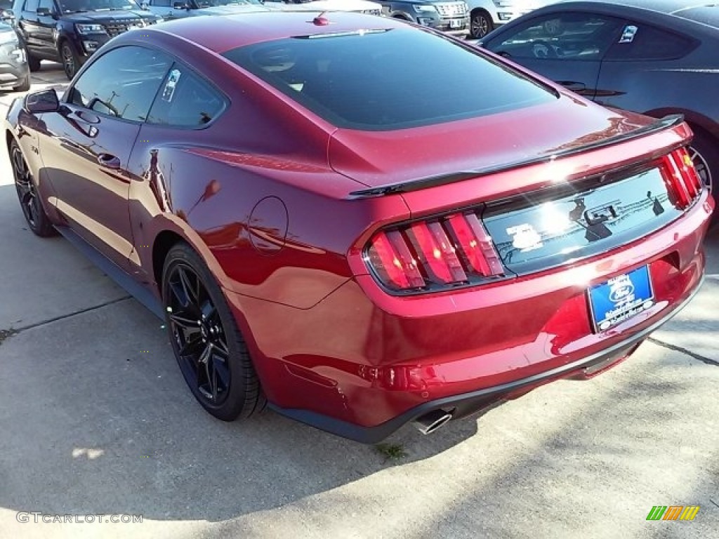2017 Mustang GT Premium Coupe - Ruby Red / Ebony photo #13
