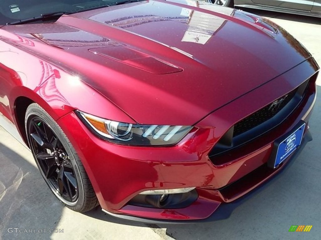 2017 Mustang GT Premium Coupe - Ruby Red / Ebony photo #18