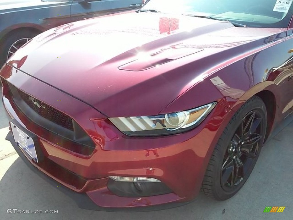 2017 Mustang GT Premium Coupe - Ruby Red / Ebony photo #20