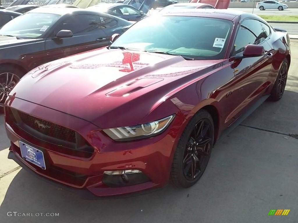 2017 Mustang GT Premium Coupe - Ruby Red / Ebony photo #23