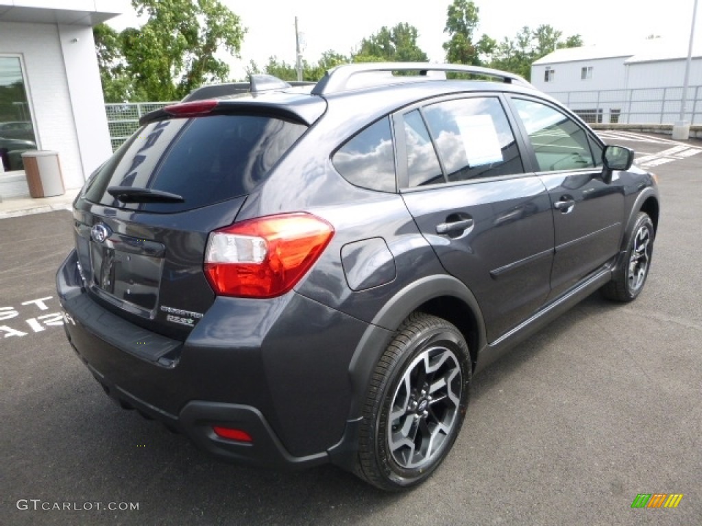 2016 Crosstrek 2.0i Premium - Dark Gray Metallic / Black photo #7