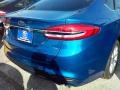 2017 Lightning Blue Ford Fusion SE  photo #39