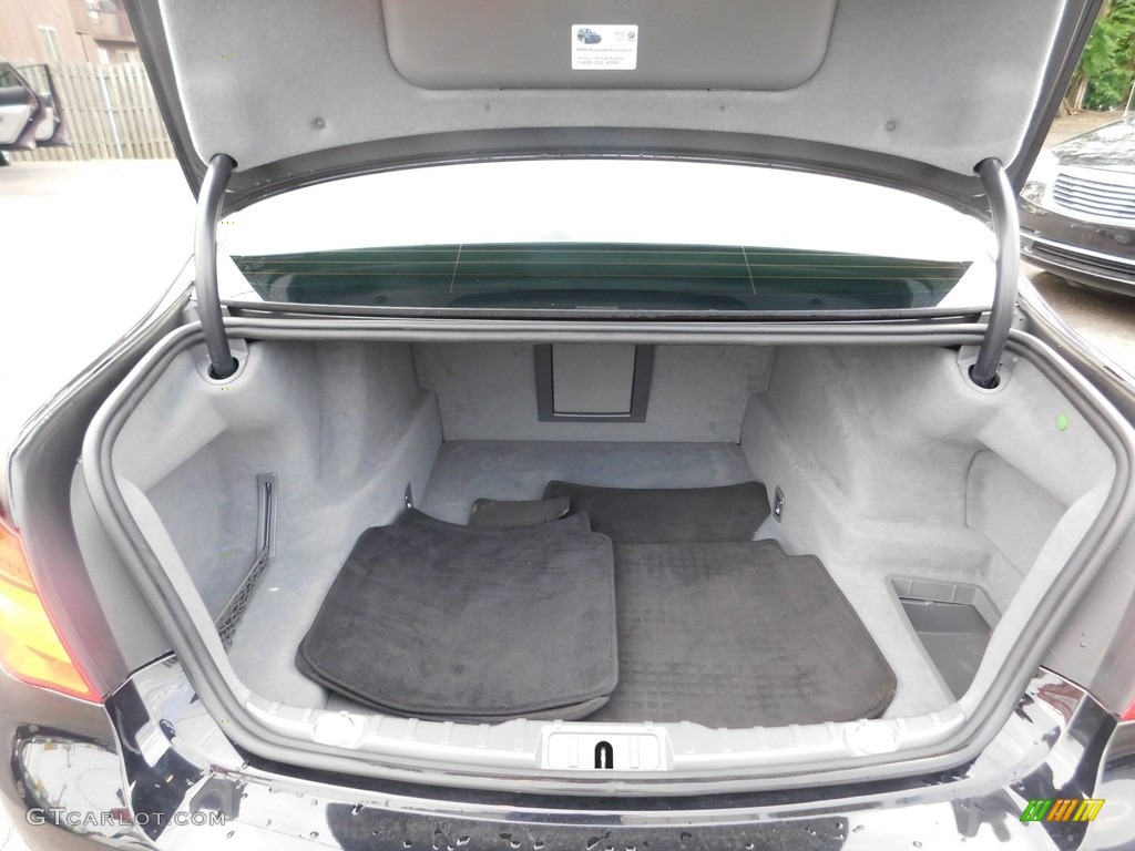 2009 7 Series 750Li Sedan - Azurite Black Metallic / Champagne Full Merino Leather photo #37