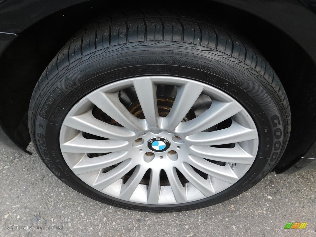 2009 7 Series 750Li Sedan - Azurite Black Metallic / Champagne Full Merino Leather photo #39