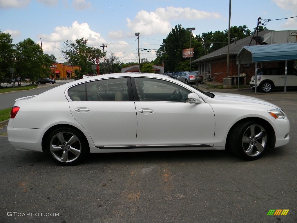 2011 GS 350 - Starfire White Pearl / Parchment/Birds Eye Maple photo #11