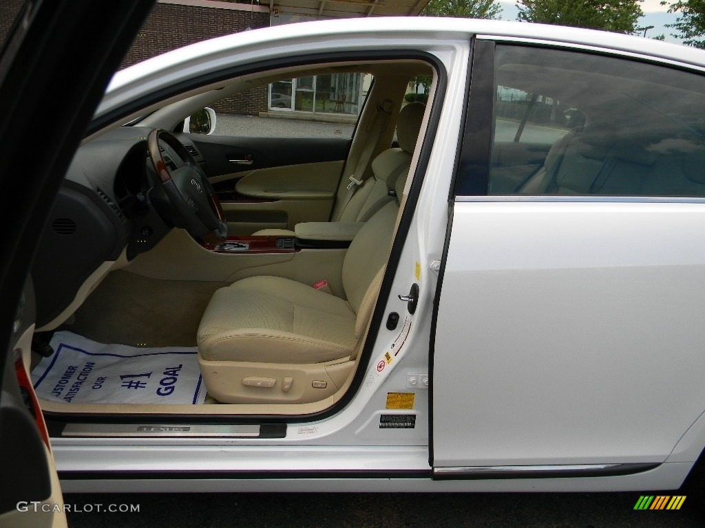 2011 GS 350 - Starfire White Pearl / Parchment/Birds Eye Maple photo #17