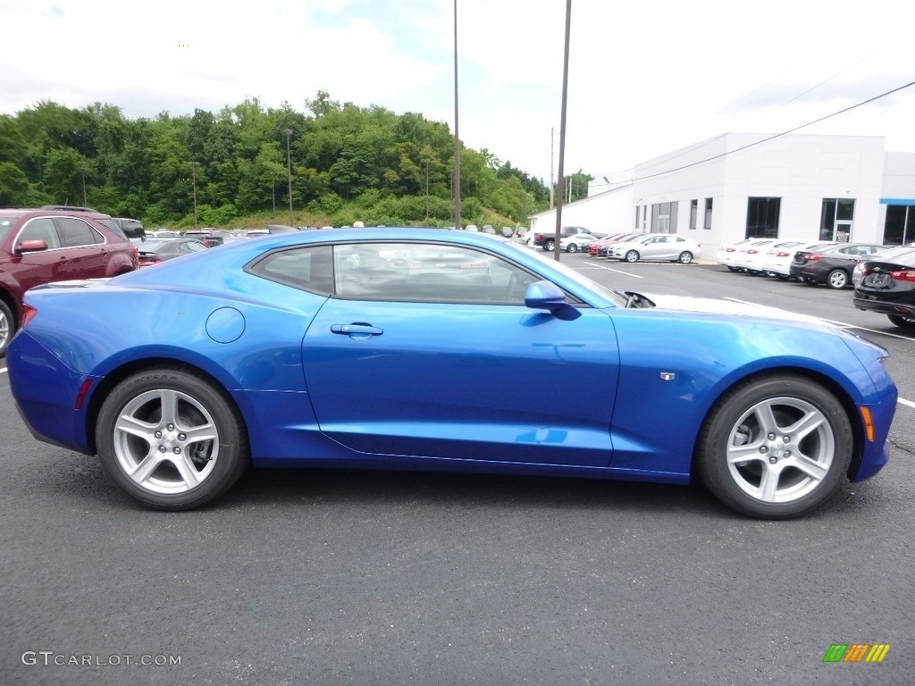 Hyper Blue Metallic 2017 Chevrolet Camaro LT Coupe Exterior Photo #114119192