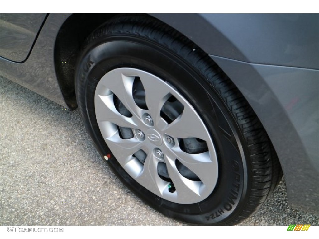 2016 Accent SE Sedan - Triathlon Gray / Gray photo #6