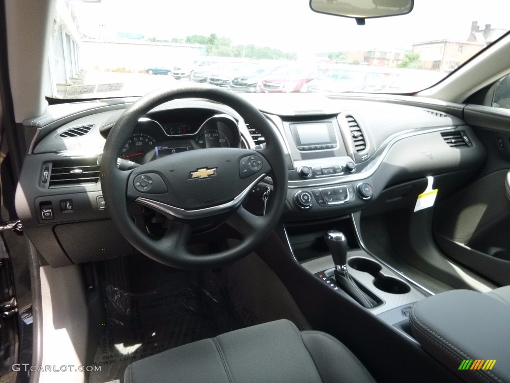 Jet Black/Dark Titanium Interior 2017 Chevrolet Impala LS Photo #114123298