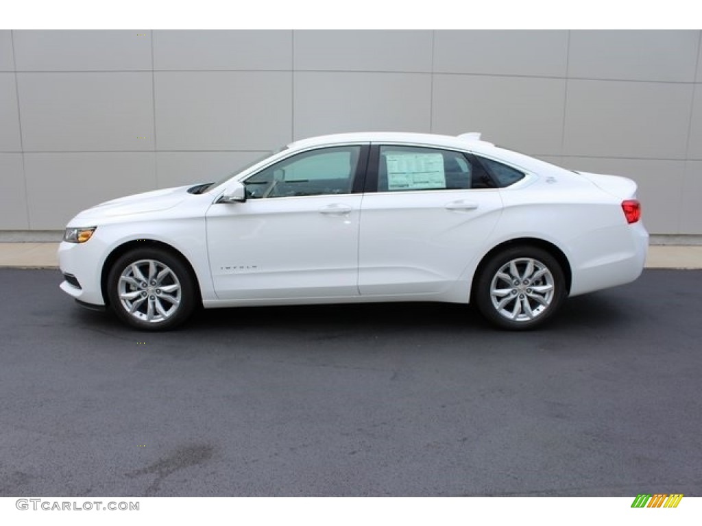 Summit White 2017 Chevrolet Impala LT Exterior Photo #114124165