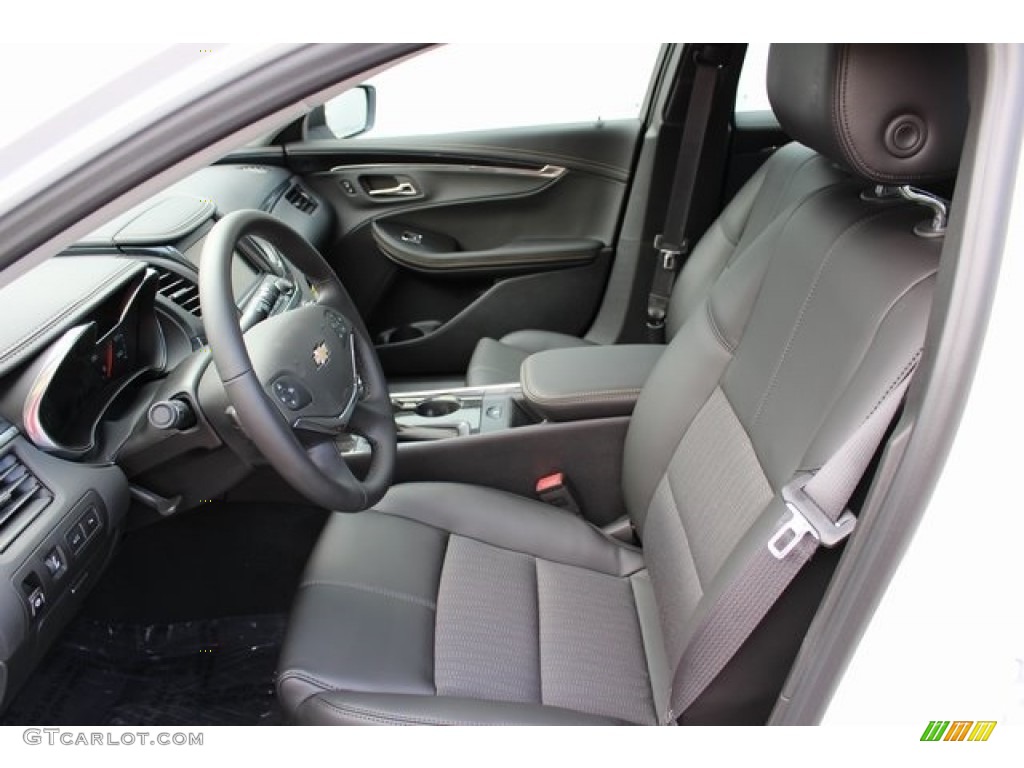 Jet Black Interior 2017 Chevrolet Impala LT Photo #114124381